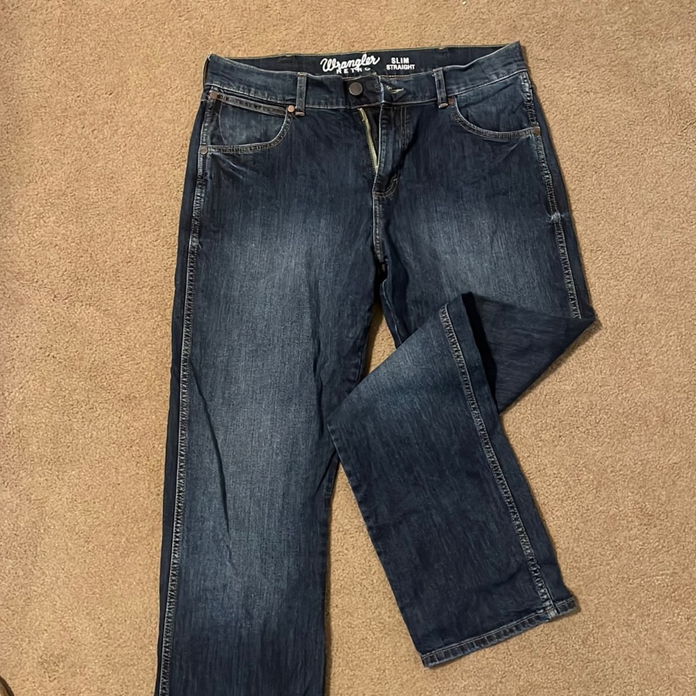 Wrangler Retro Slim Straight 33x32